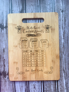 Custom Wooden Cutting Board